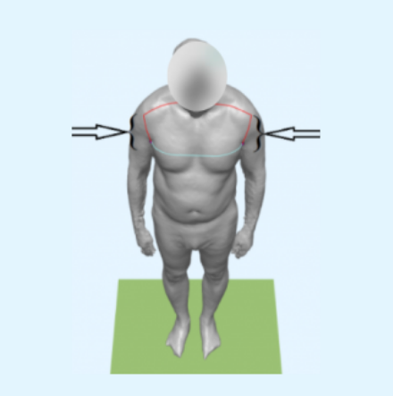 Impact of different poses (Relaxed, ‘T’, And ‘A’ Pose) on Human Body Measurements