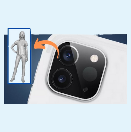 Body scan at home. Get your 3D avatar using a smartphone. Get 100+ measurements!