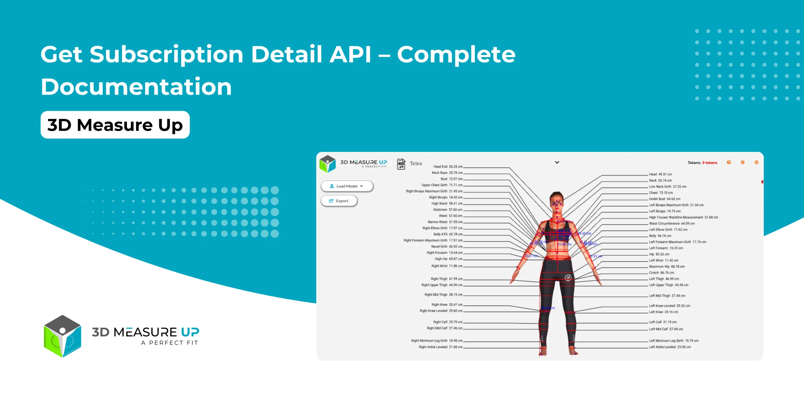 Get Subscription Detail API Documentation – 3D Measure Up